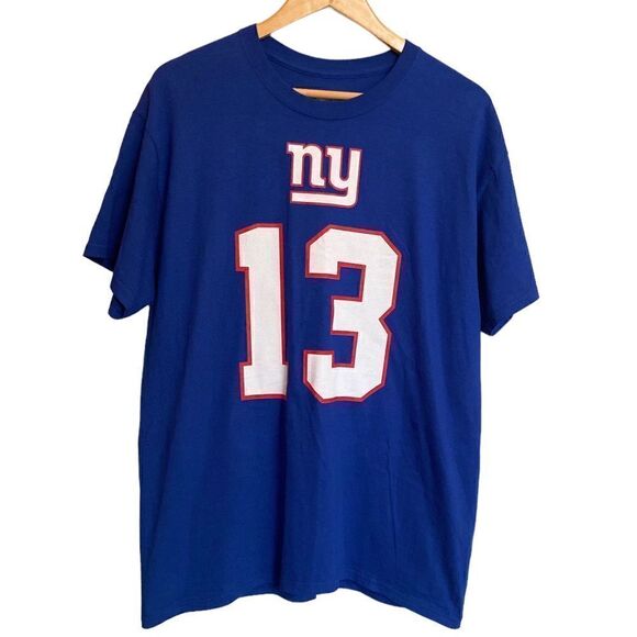 NFL NY Giants Odell Beckham Jr. T Shirt Size Large - Picture 1 of 4